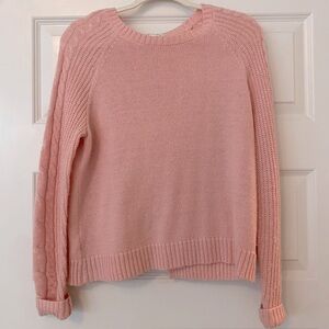 BCBGeneration Split Back Sweater